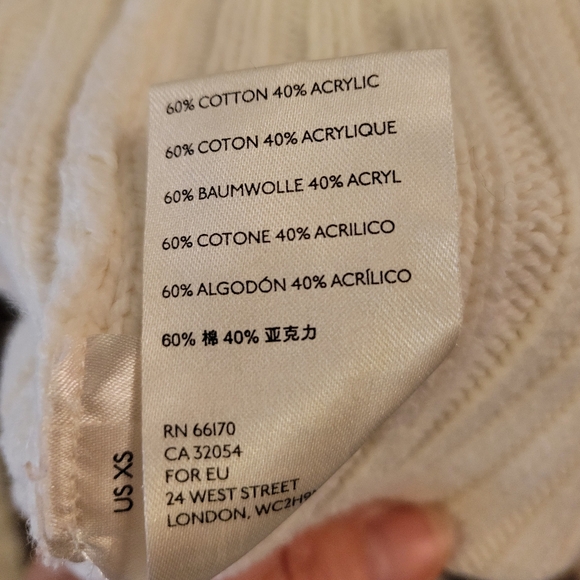 Chunky Ivory Turtleneck Freepeople - Picture 7 of 7